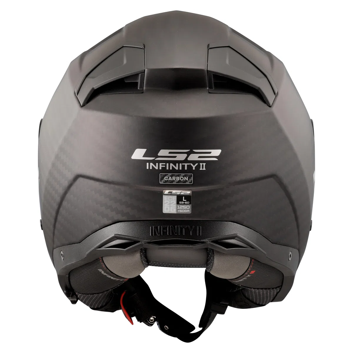 LS2, Jet-Motorradhelm INFINITY II CARBON Matt Carbon, L