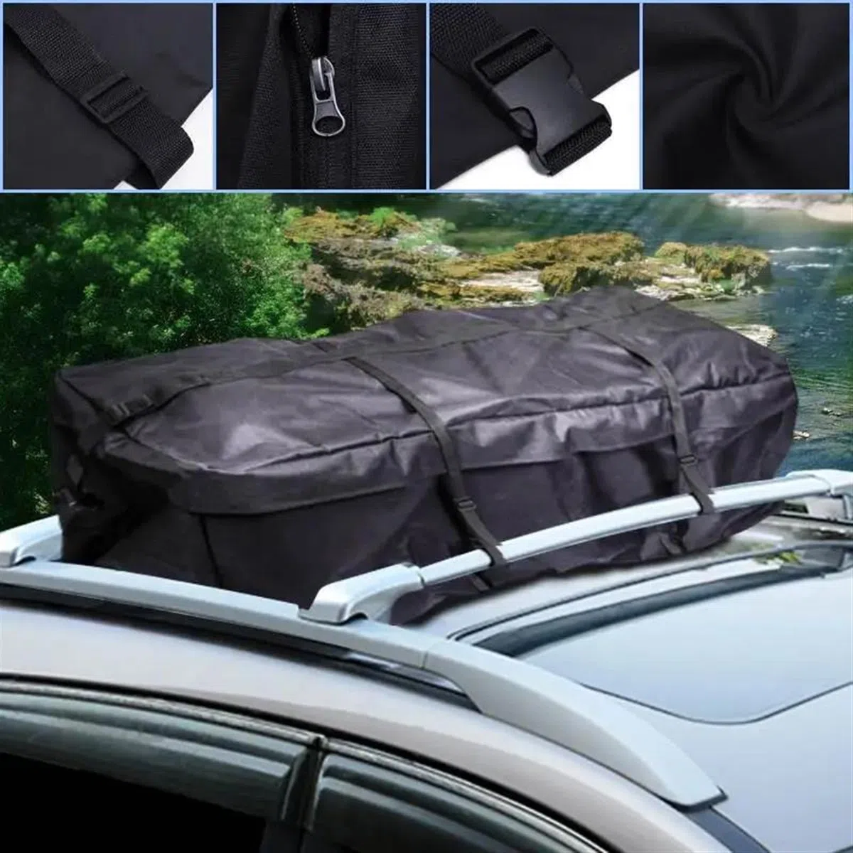 Relingträger Für SUV Für Van Für Autos Universelle wasserdichte Fracht Gepäck Tasche Auto Dach Rack Träger Reisetasche Dachrelings