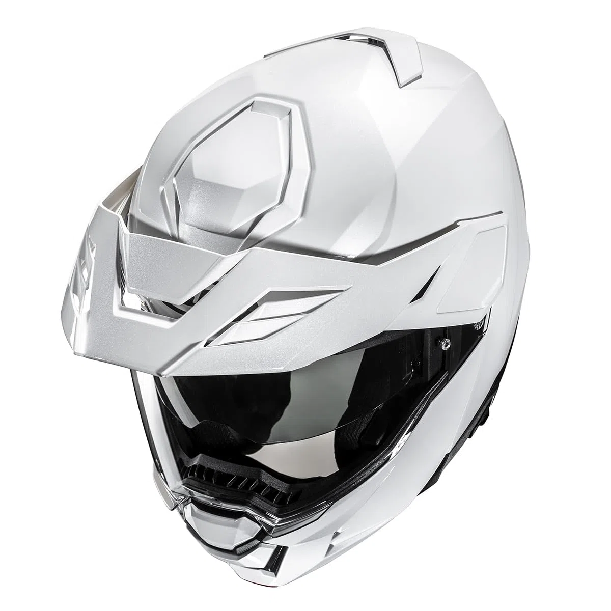 HJC, Modularer Motorradhelm i80 UNI Pearl White, XL