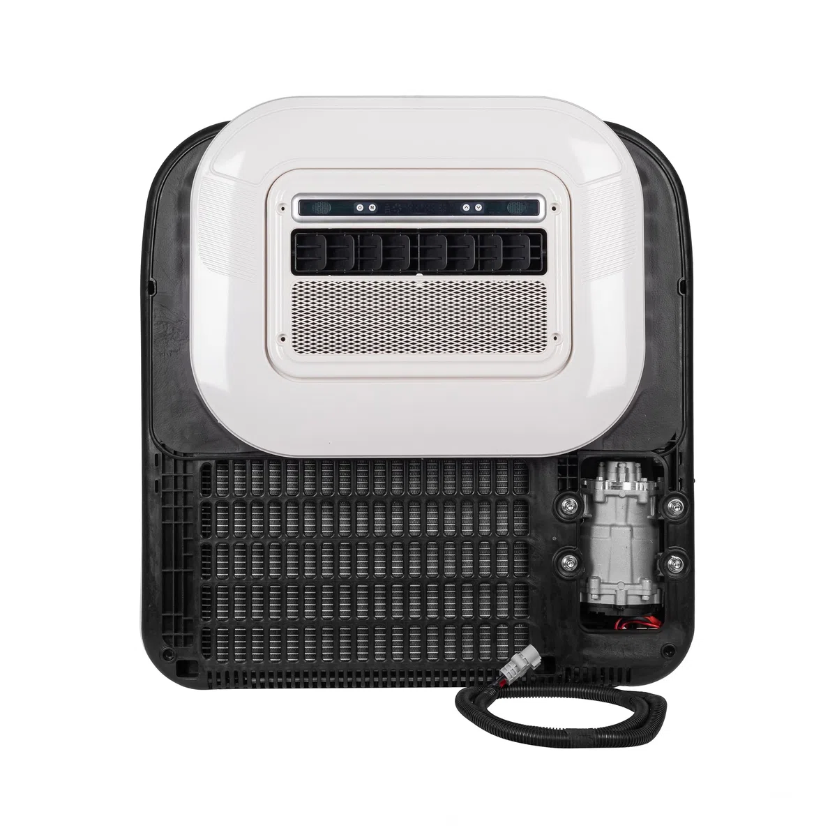 Standklimaanlage 24V Elektrische Dachklimaanlage für LKW, Transporter, Wohnmobil, Traktor & Baumaschinen R134a, 1800W Kälteleistung, inkl. Fernbedienung & Montageset StandHeiz