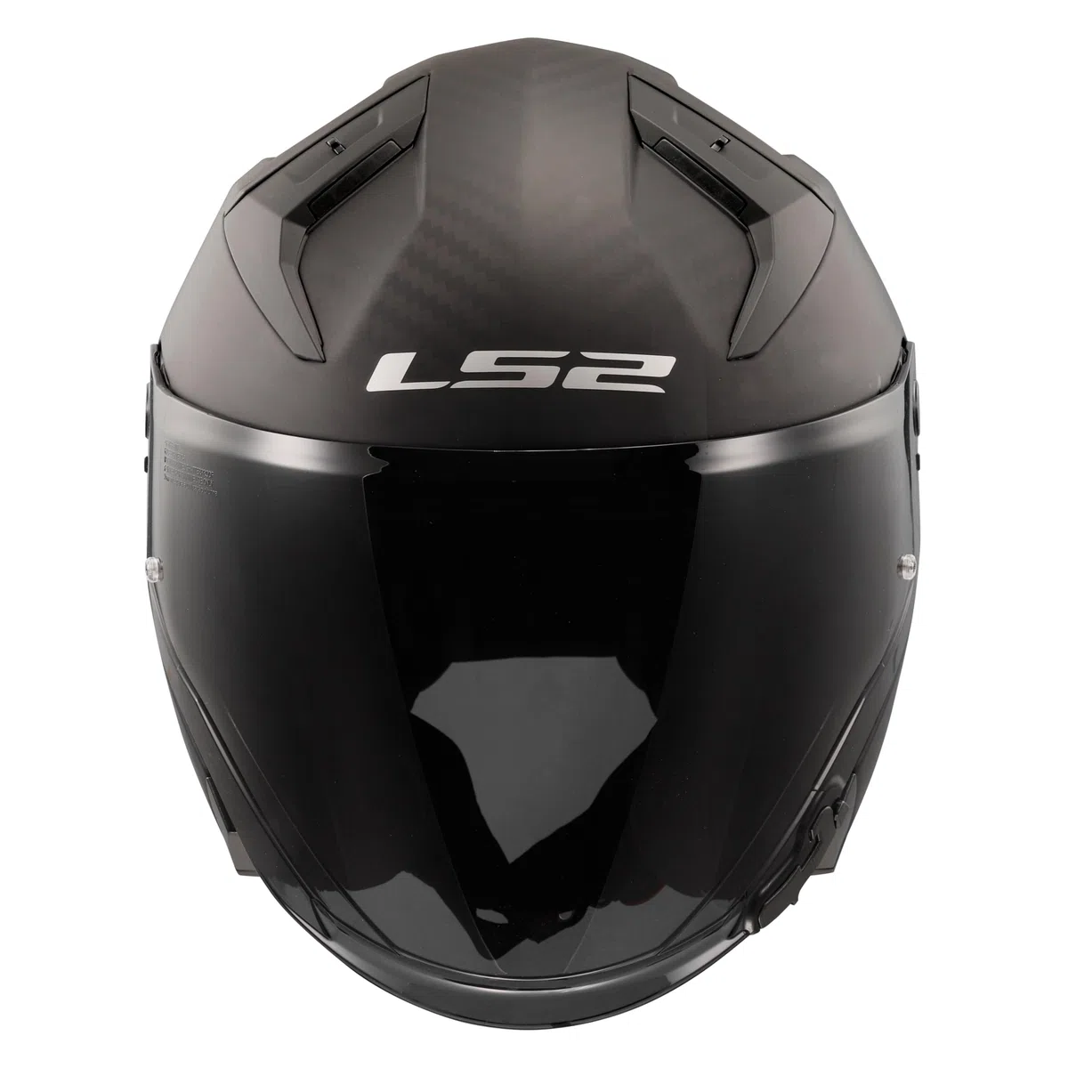 LS2, Jet-Motorradhelm INFINITY II CARBON Matt Carbon, L
