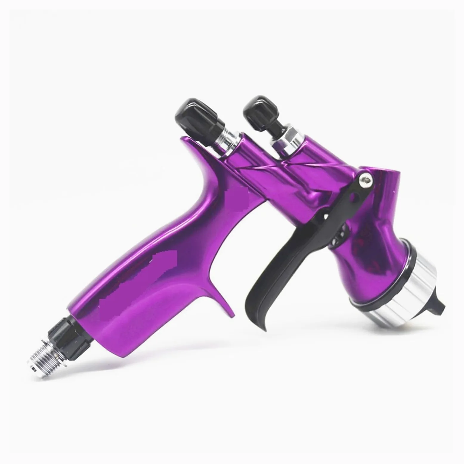 Lackierpistole, Spritzpistole 1,3 mm Edelstahldüse Farbspritzpistole/Farbe auf Wasserbasis/Luftspritzpistole/Druckluftwerkzeuge/Autolackspray(Klein)